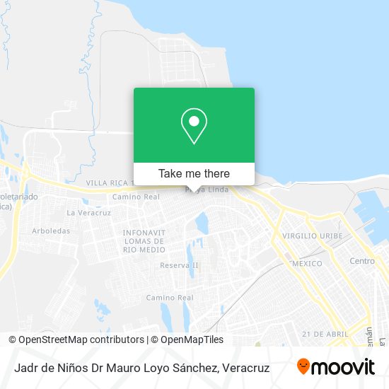 Jadr de Niños Dr Mauro Loyo Sánchez map