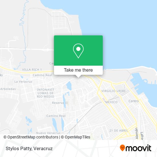 Mapa de Stylos Patty