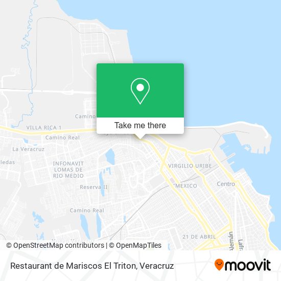 Restaurant de Mariscos El Triton map