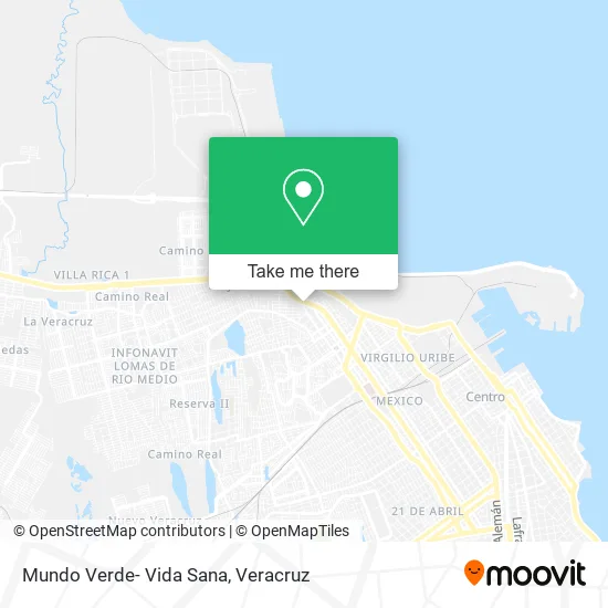 Mapa de Mundo Verde- Vida Sana