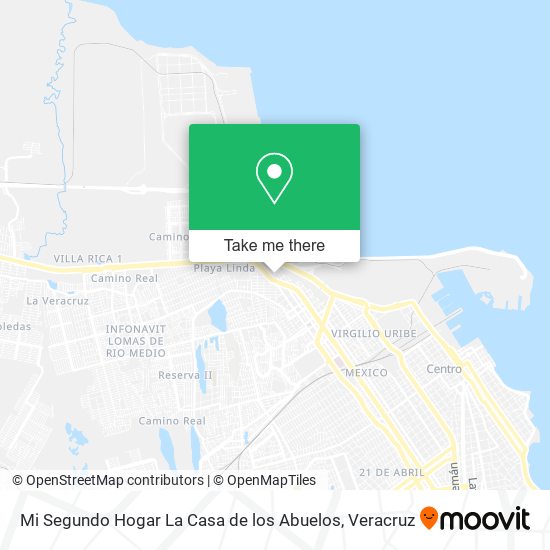 Mapa de Mi Segundo Hogar La Casa de los Abuelos