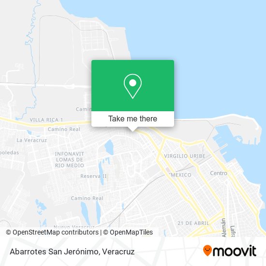 Abarrotes San Jerónimo map