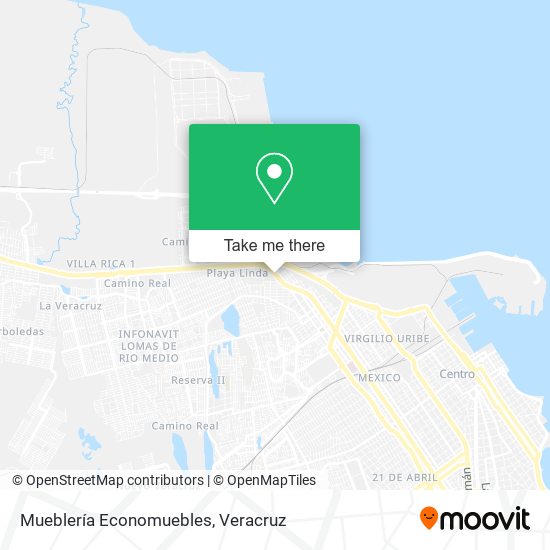 Mueblería Economuebles map