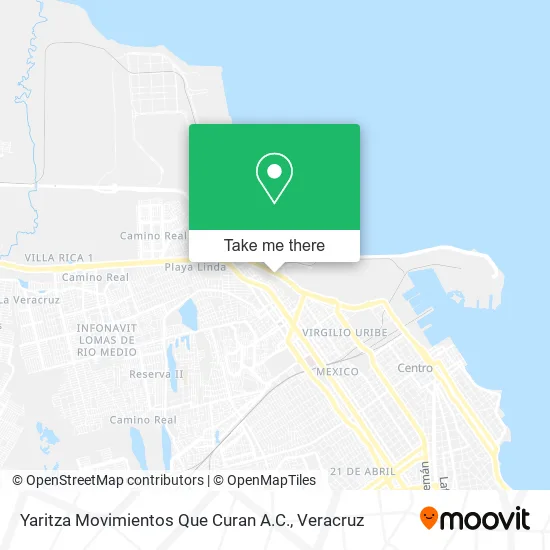 Yaritza Movimientos Que Curan A.C. map