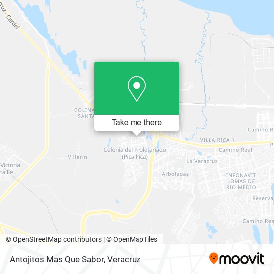 Antojitos Mas Que Sabor map