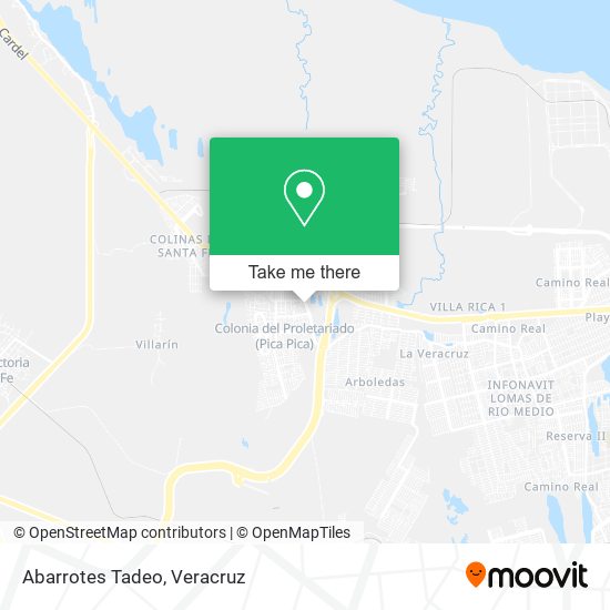 Mapa de Abarrotes Tadeo