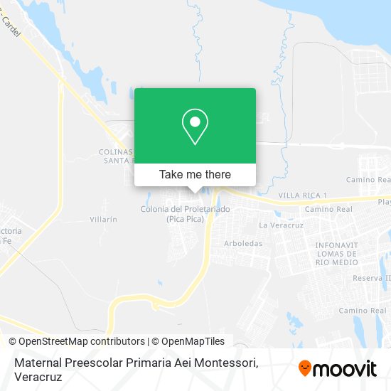 Maternal Preescolar Primaria Aei Montessori map