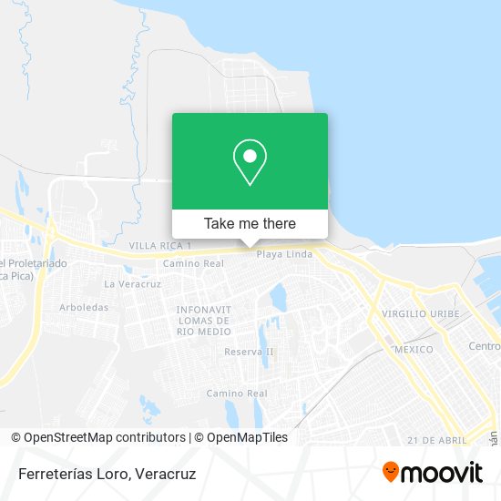 Ferreterías Loro map