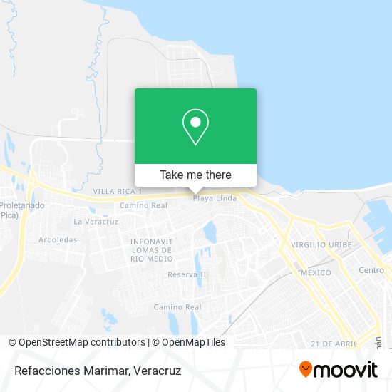 Mapa de Refacciones Marimar