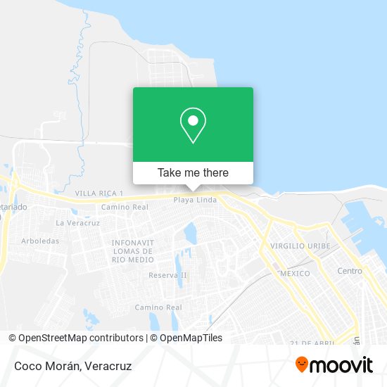 Mapa de Coco Morán