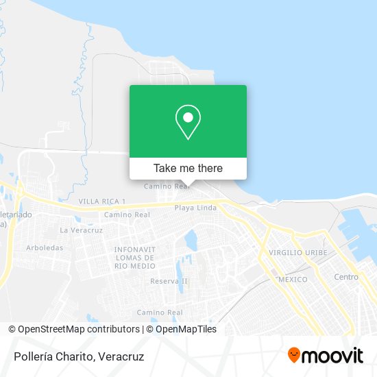 Pollería Charito map