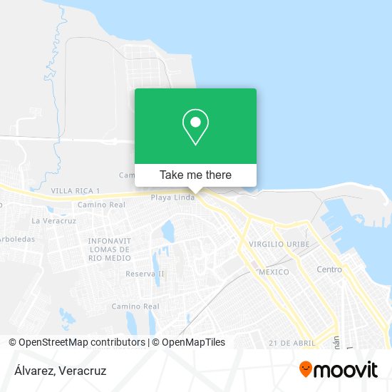 Mapa de Álvarez
