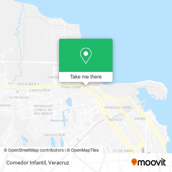 Comedor Infantil map