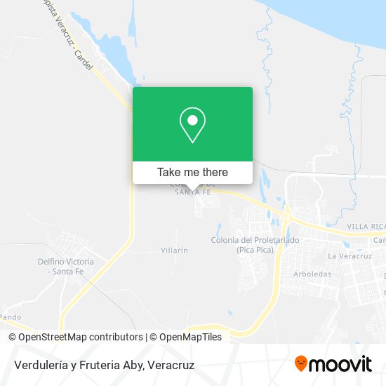 Verdulería y Fruteria Aby map