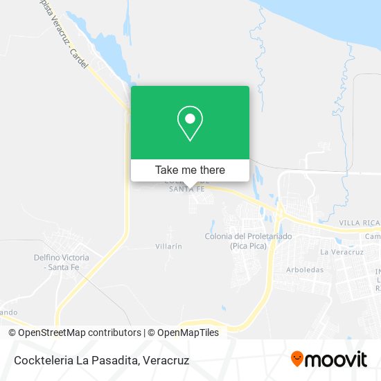 Mapa de Cockteleria La Pasadita