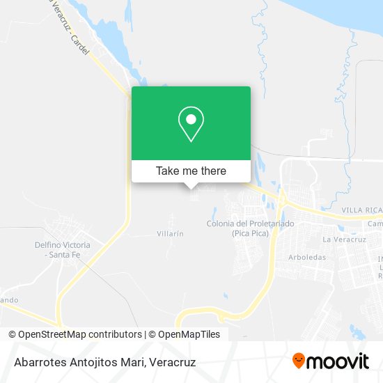 Abarrotes Antojitos Mari map
