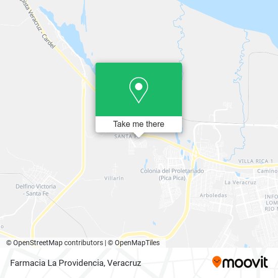 Mapa de Farmacia La Providencia