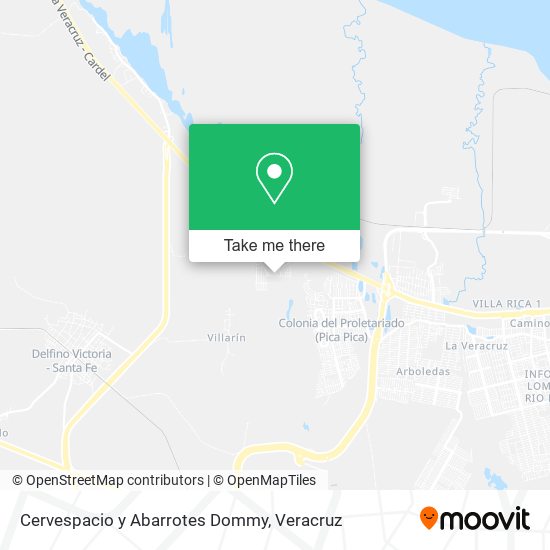 Cervespacio y Abarrotes Dommy map