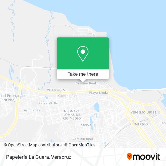 Papelería La Guera map