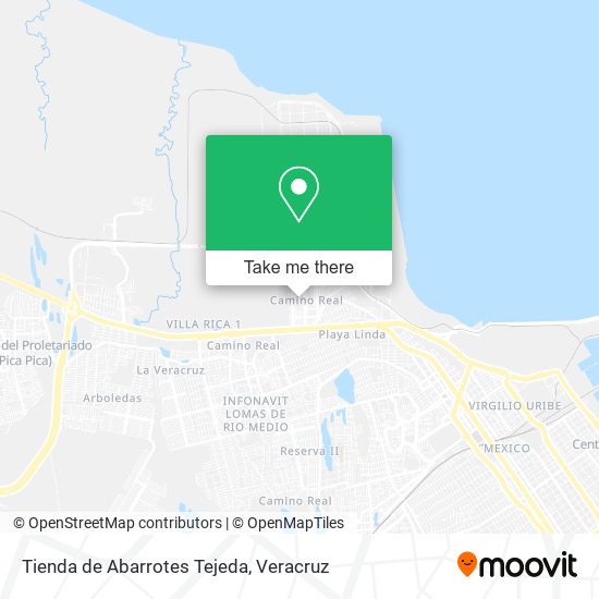 Tienda de Abarrotes Tejeda map