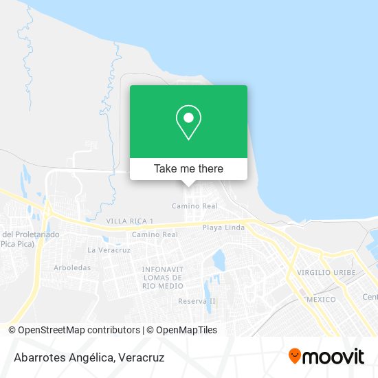 Abarrotes Angélica map