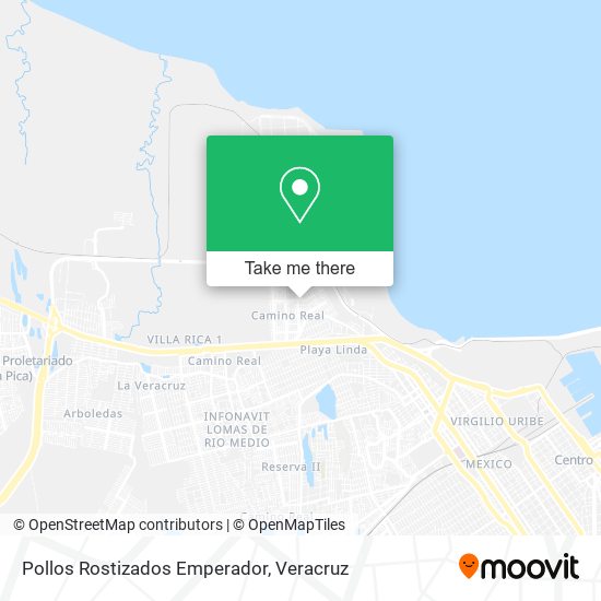 Pollos Rostizados Emperador map