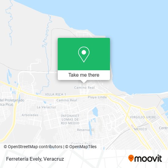 Ferretería Evely map