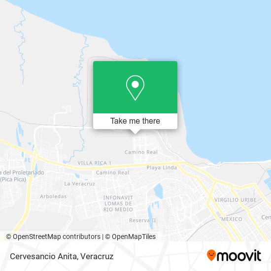 Mapa de Cervesancio Anita