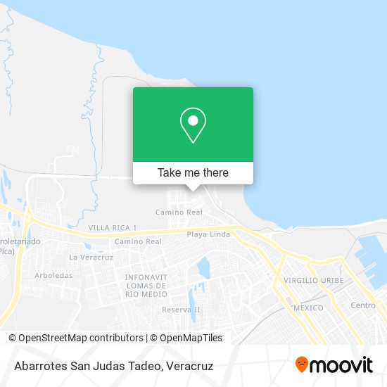 Mapa de Abarrotes San Judas Tadeo
