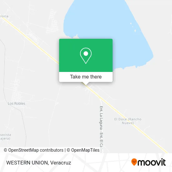 WESTERN UNION map