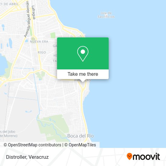 Distroller map