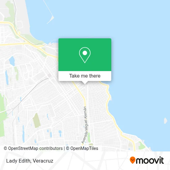 Lady Edith map