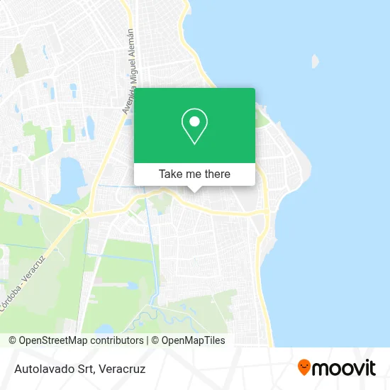 Autolavado Srt map