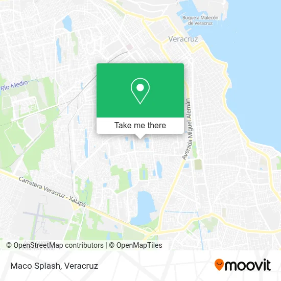 Maco Splash map