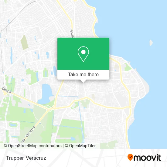 Trupper map