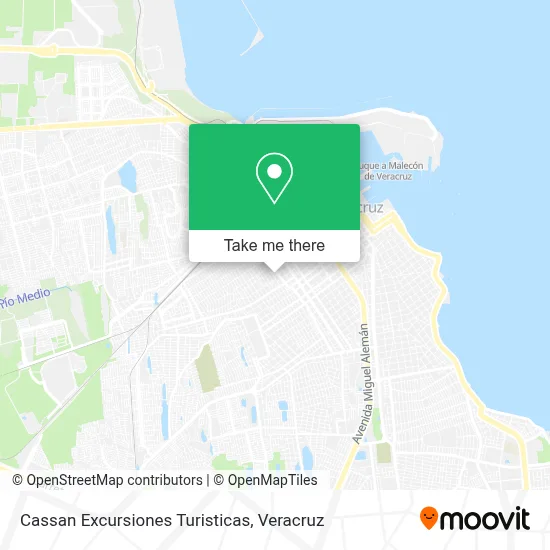Cassan Excursiones Turisticas map