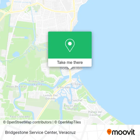 Bridgestone Service Center map