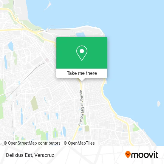 Delixius Eat map