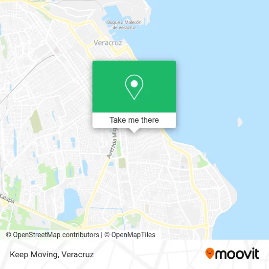 Keep Moving map