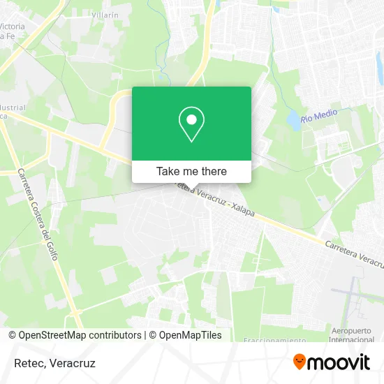 Retec map