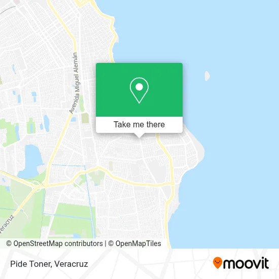 Pide Toner map