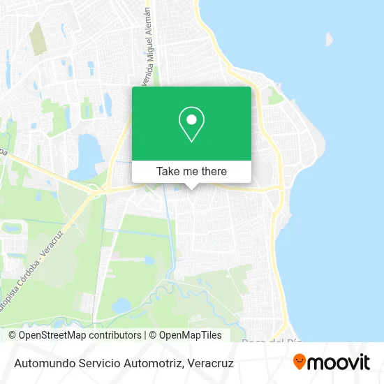 Automundo Servicio Automotriz map