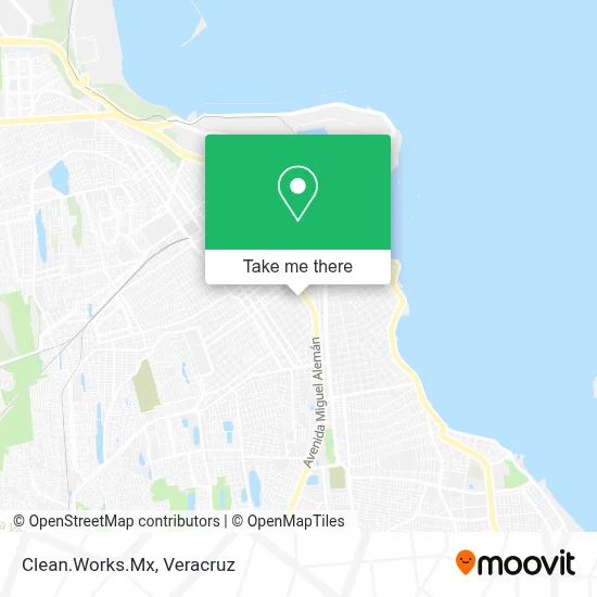 Clean.Works.Mx map