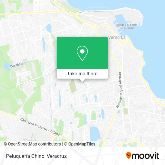 Peluquería Chino map
