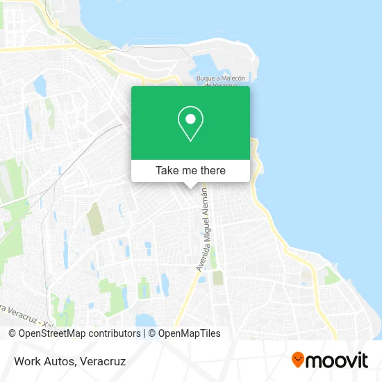 Work Autos map