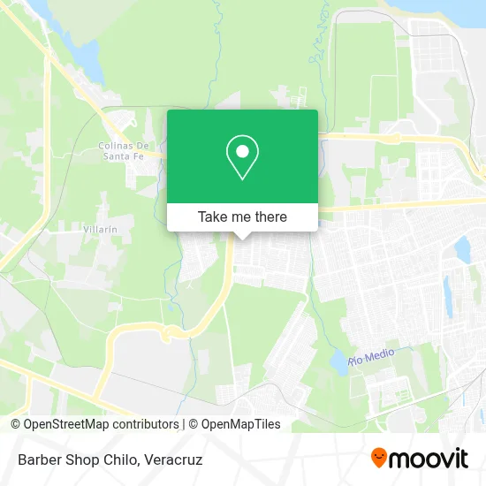 Barber Shop Chilo map
