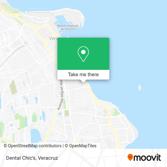 Dental Chic's map