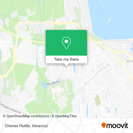 Cheves Huitle map