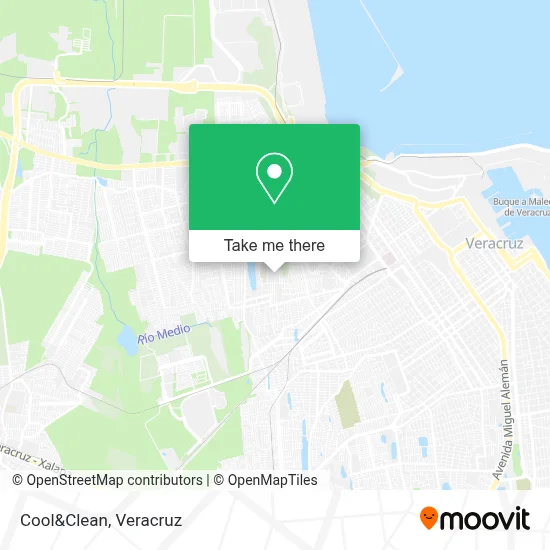 Cool&Clean map