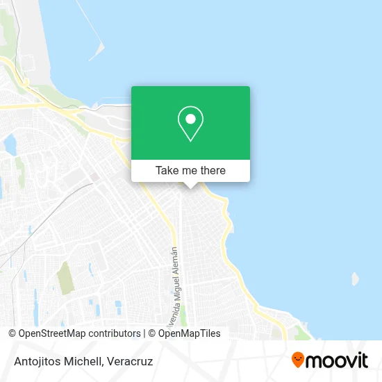 Antojitos Michell map